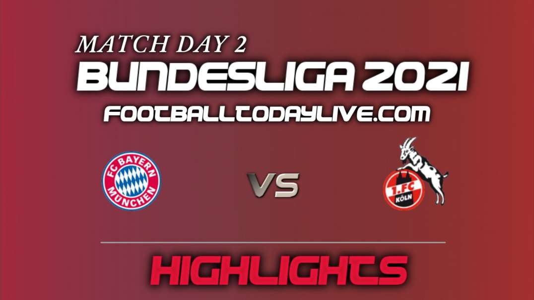 Bayern Munich vs Cologne Highlights 2021 | Bundesliga Week 2