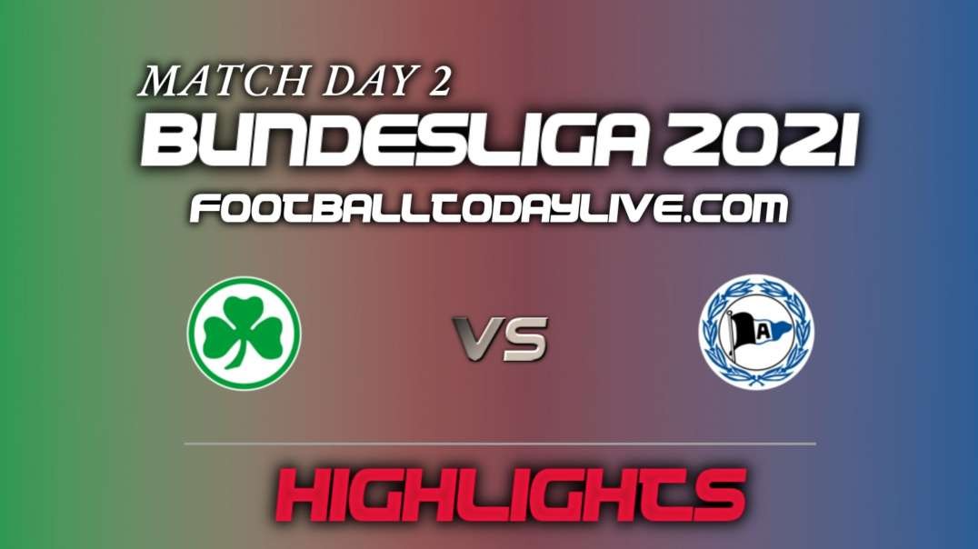 Greuther Vs Arminia Highlights Bundesliga 2021 | Week 2