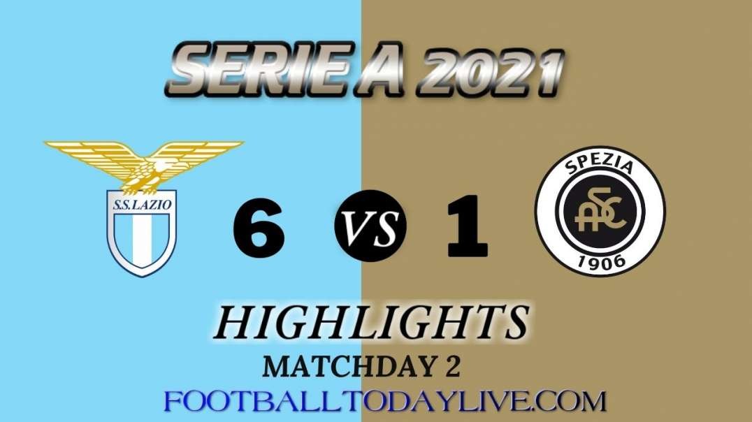 Lazio vs Spezia Highlights 2021 | Serie A Week 2