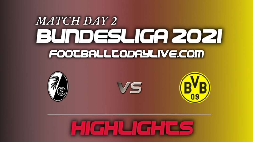 Freiburg vs Dortmund Highlights 2021 | Bundesliga Week 2