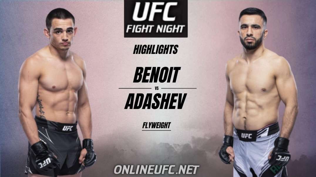 Benoit vs Adashev Highlights 2021 | UFC Fight Night