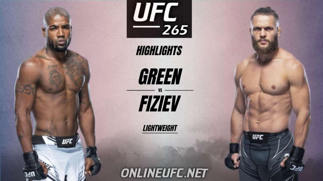 Bobby Green vs Rafael Fiziev Highlights 2021 | UFC 265