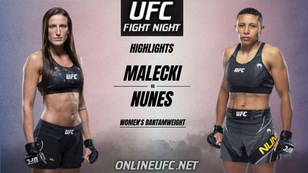 Bea Malecki vs Josiane Nunes Highlights 2021 | UFC Fight Night