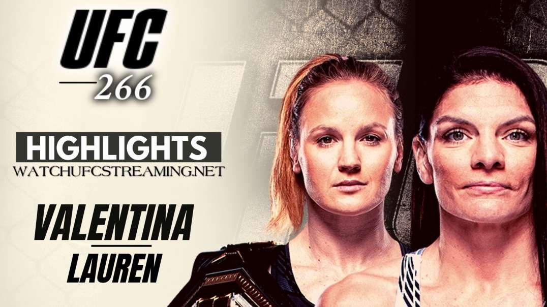 UFC 266 | Shevchenko vs Murphy Highlights 2021