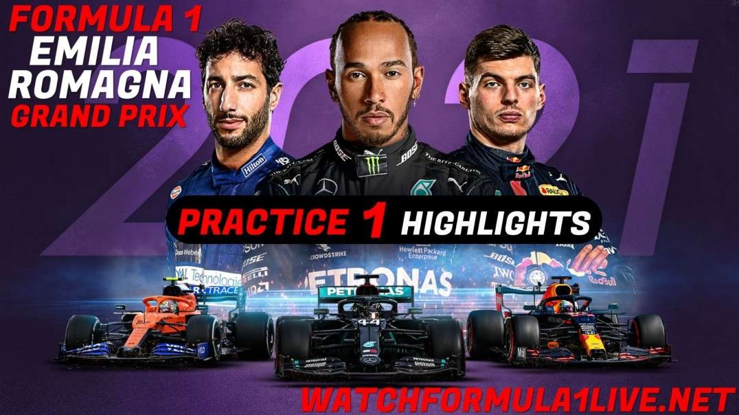 FP1 Emilia Romagna Grand Prix Highlights 2021