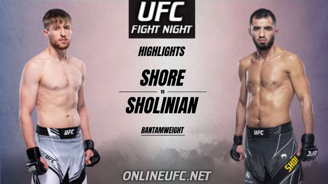 Shore Vs Sholinian Highlights 2021 | UFC Fight Night