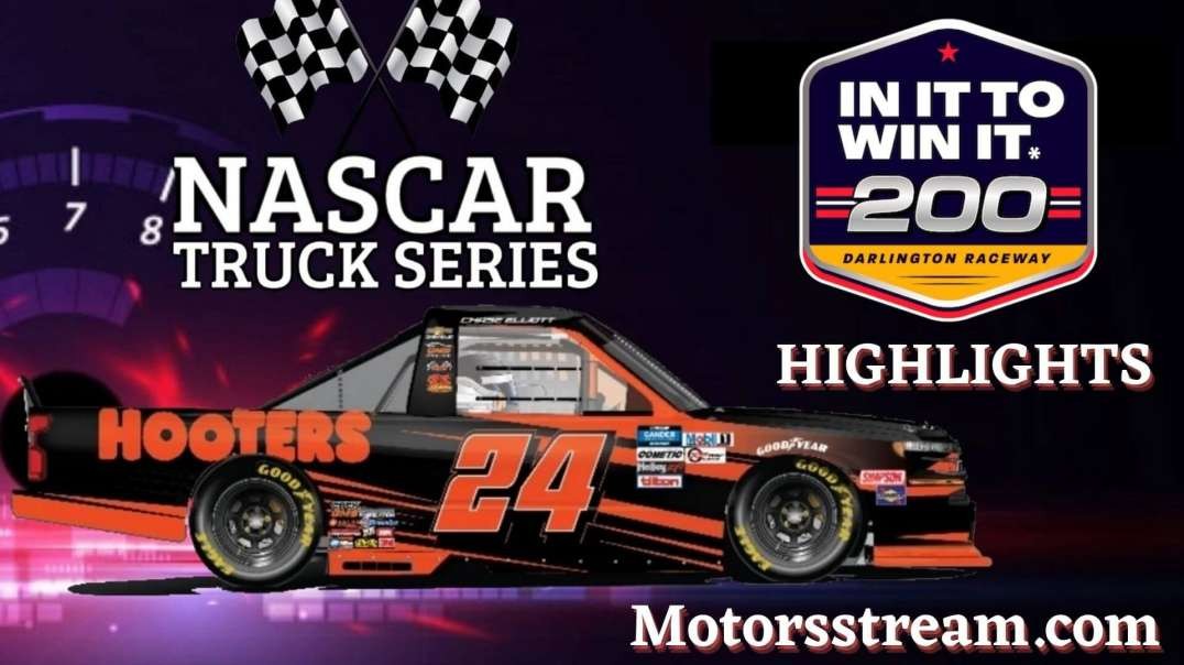 NASCAR In It To Win It 200 Highlights 2021 | Truck Series