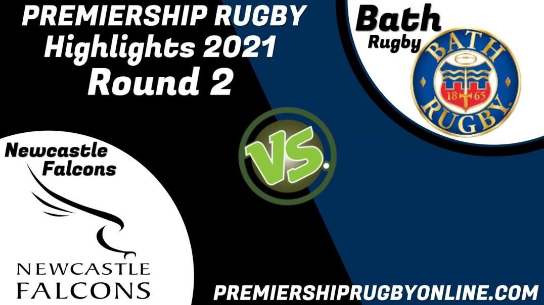 Bath Rugby vs Newcastle Falcons RD 2 Highlights 2021 Premiership Rugby