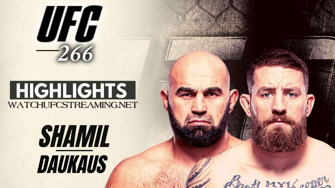 UFC 266 | Abdurakhimov vs Daukaus Highlights 2021