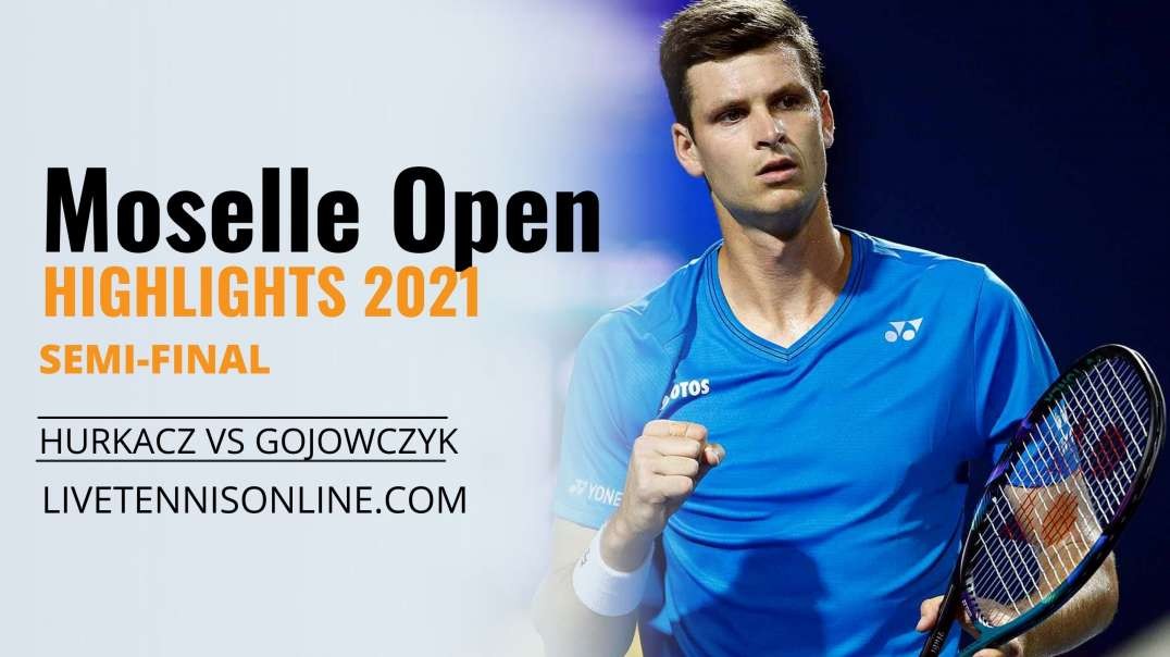 H. Hurkacz vs P. Gojowczyk S-F Highlights 2021 | Moselle Open