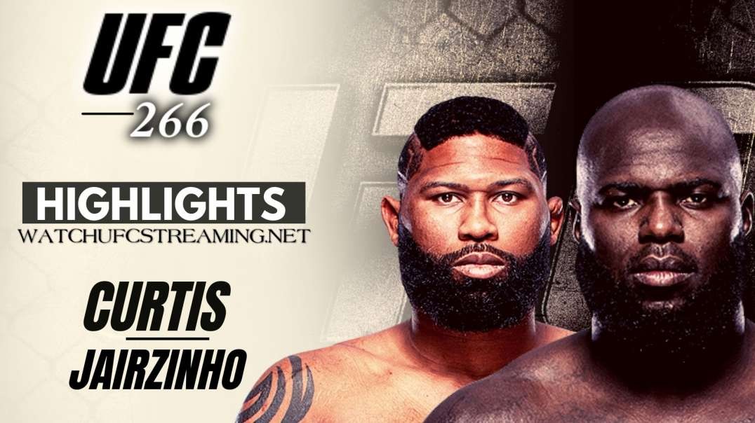 UFC 266 | Blaydes vs Jairzinho Highlights 2021