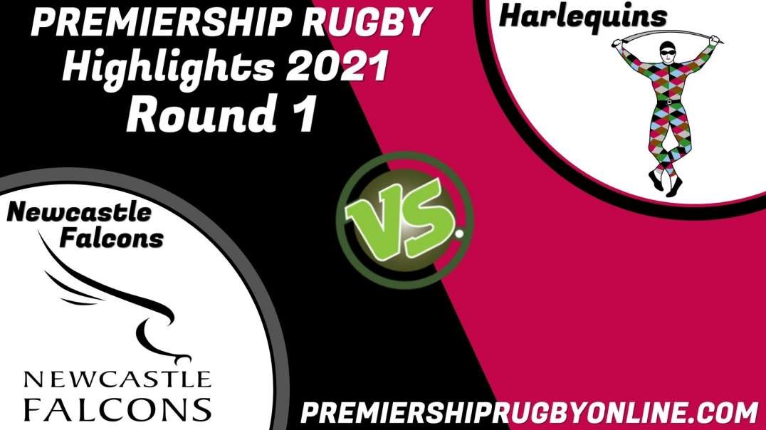 Newcastle Falcons vs Harlequins RD 1 Highlight 2021 Premiership Rugby