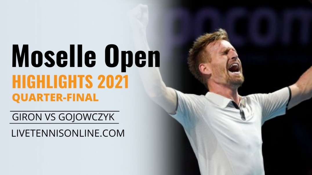 M. Giron vs P. Gojowczyk Q-F Highlights 2021 | Moselle Open