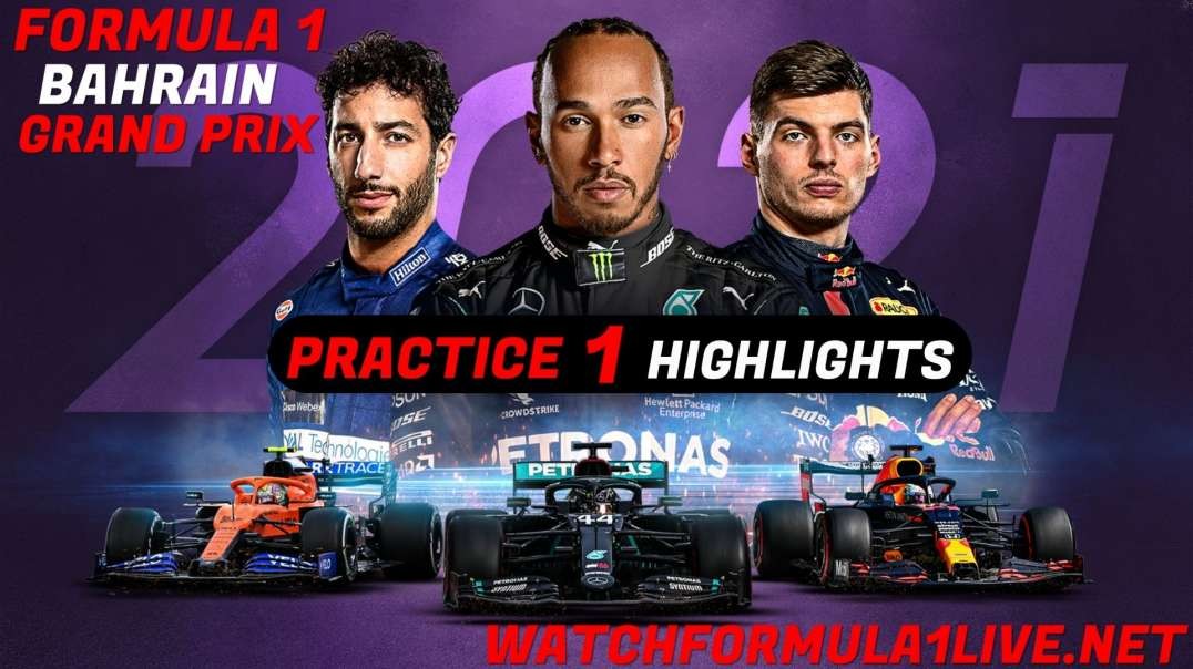 FP1 Bahrain Grand Prix Highlights 2021