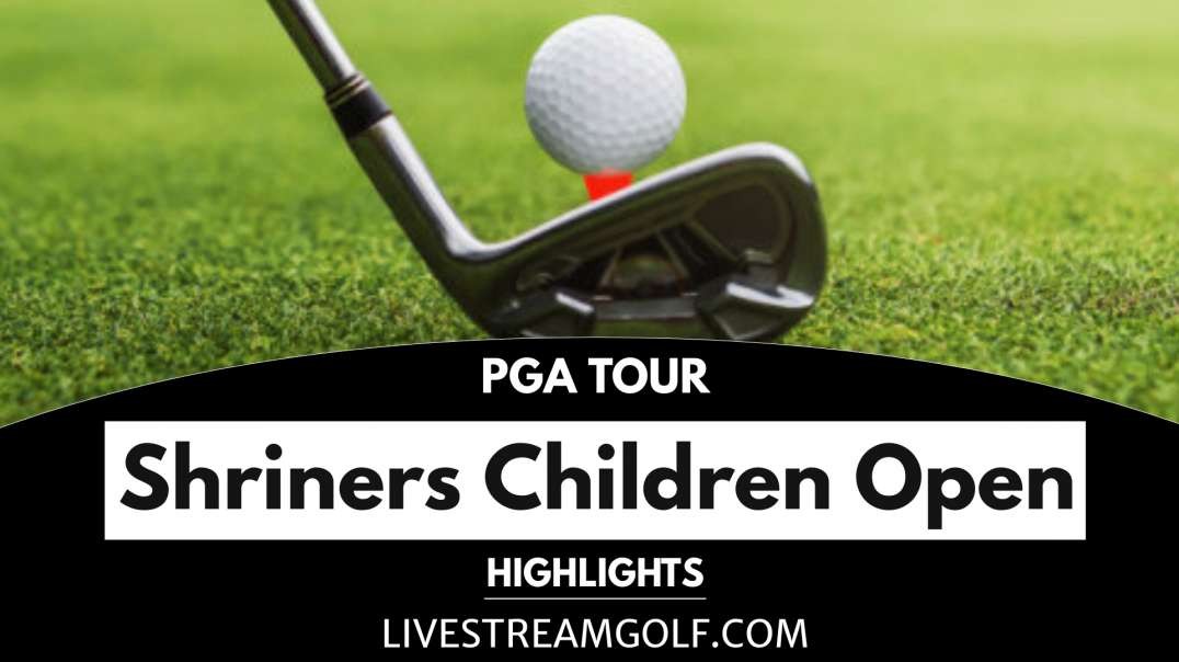 Shriners Children Open Rd 3 Highlights: PGA Tour 2021