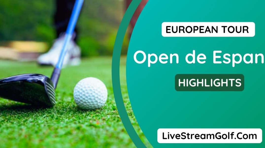 Open De Espana Rd 1 Highlights: European Tour 2021