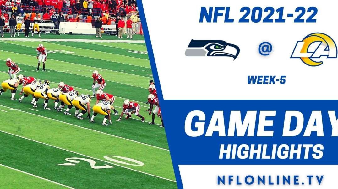 Seattle Seahawks @ Los Angeles Rams Highlights 2021 - NFL - Week 17