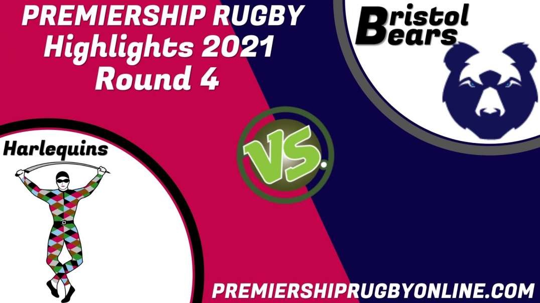 Harlequins vs Bristol Bears RD 4 Highlights 2021 Premiership Rugby