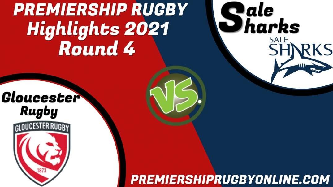 Gloucester Rugby vs Sale Sharks RD 4 Highlights 2021 Premiership Rugby