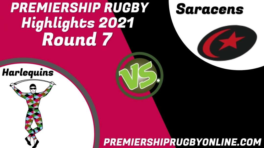 Harlequins vs Saracens RD 7 Highlights 2021 Premiership Rugby