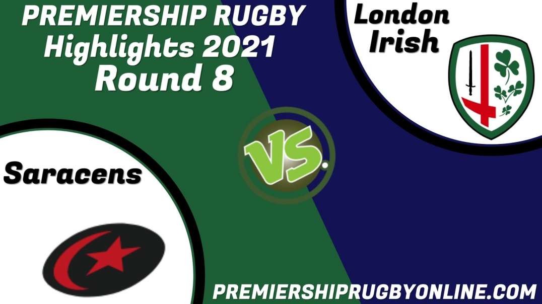 Saracens vs London Irish RD 8 Highlights 2021 Premiership Rugby