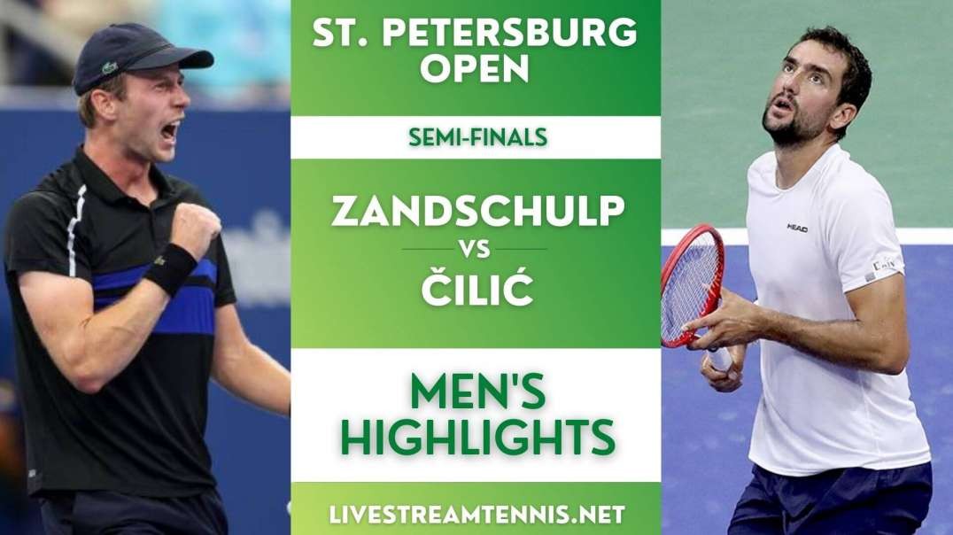 St. Petersburg Open ATP Semi-Final 1 Highlights 2021