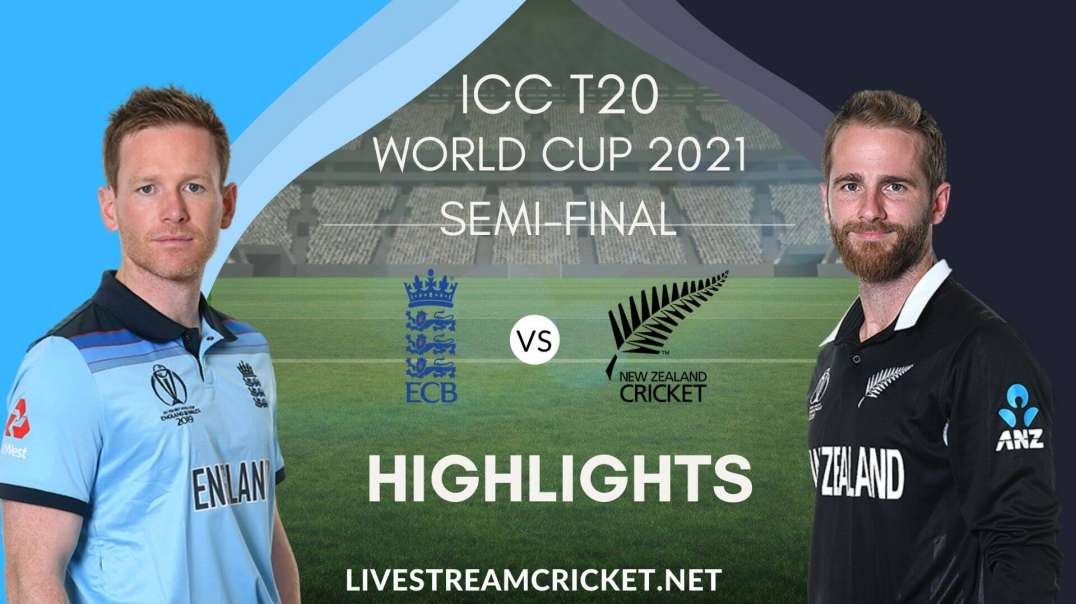 England Vs New Zealand T20 WC Highlights 2021