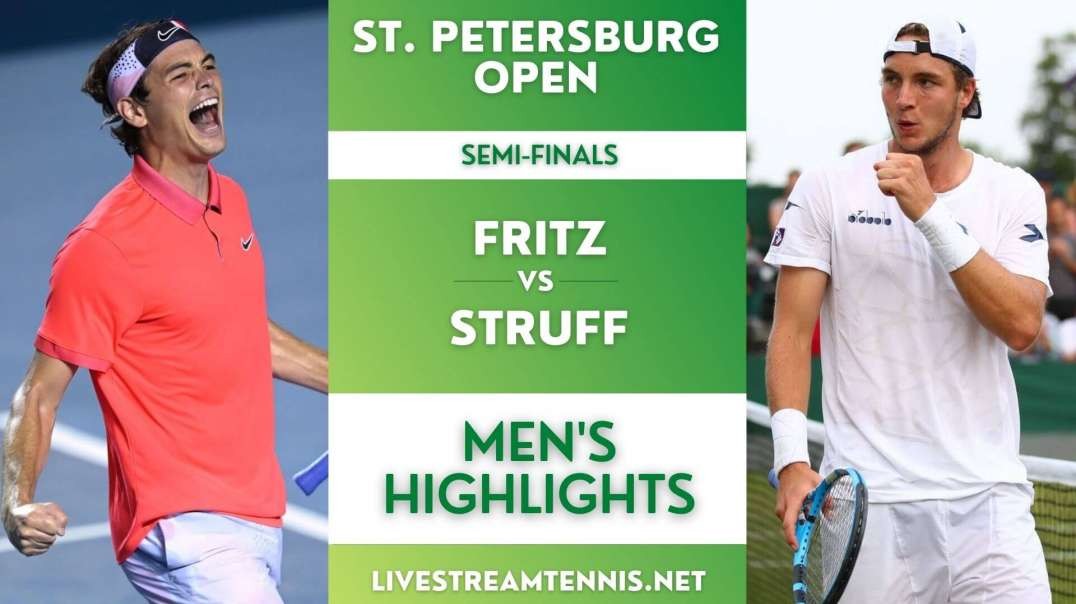 St. Petersburg Open ATP Semi-Final 2 Highlights 2021