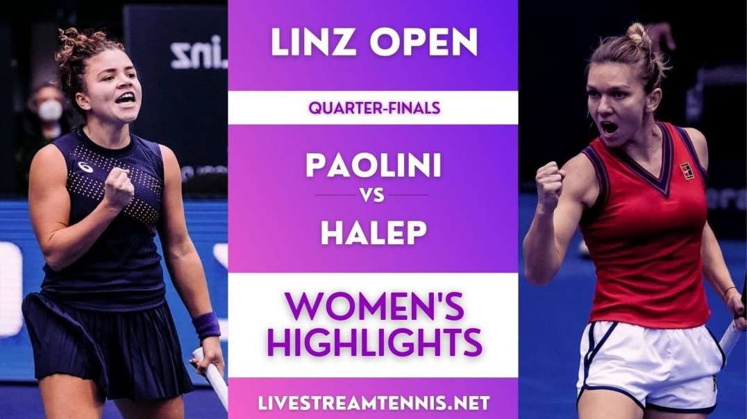 Linz Open WTA Quarter-Final 1 Highlights 2021