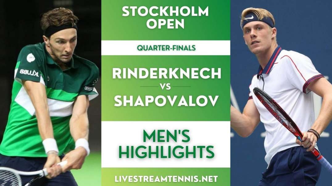 Stockholm Open ATP Quarter-Final 4 Highlights 2021