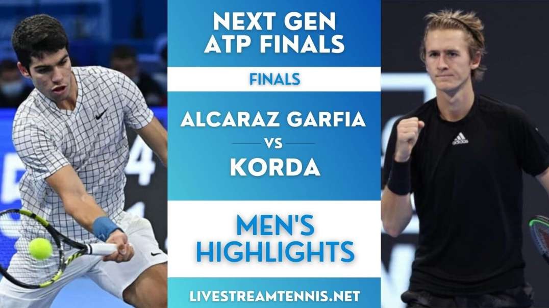 Next Gen ATP Final Tennis Highlights 2021