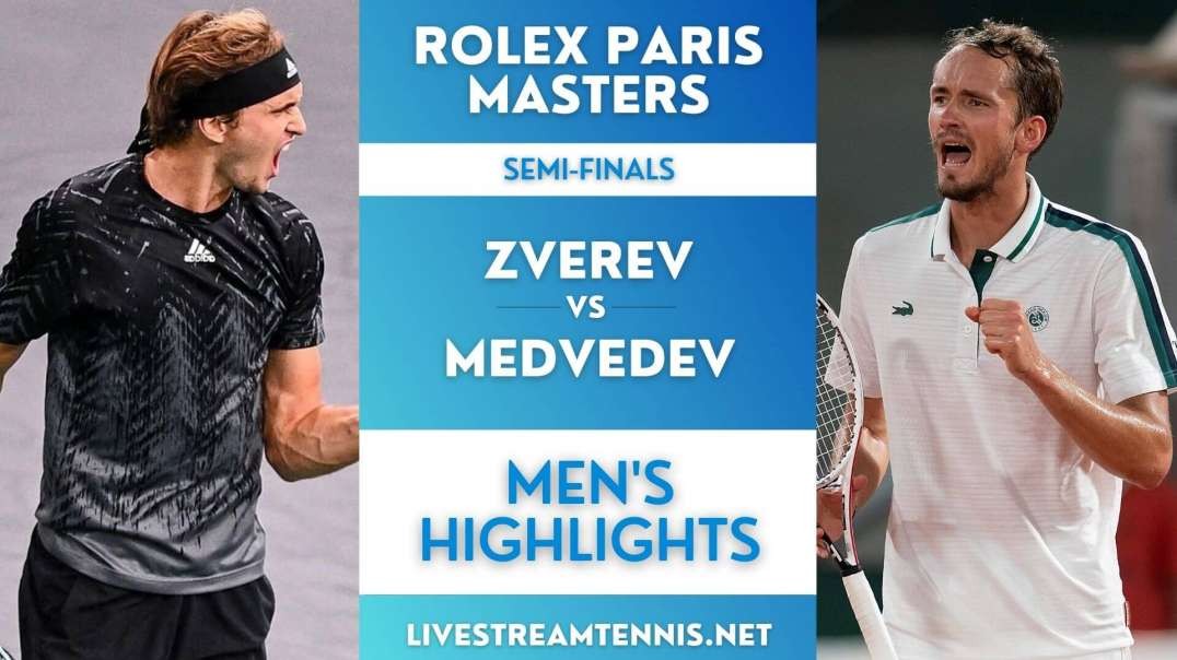 Paris Masters ATP Semi-Final 1 Highlights 2021