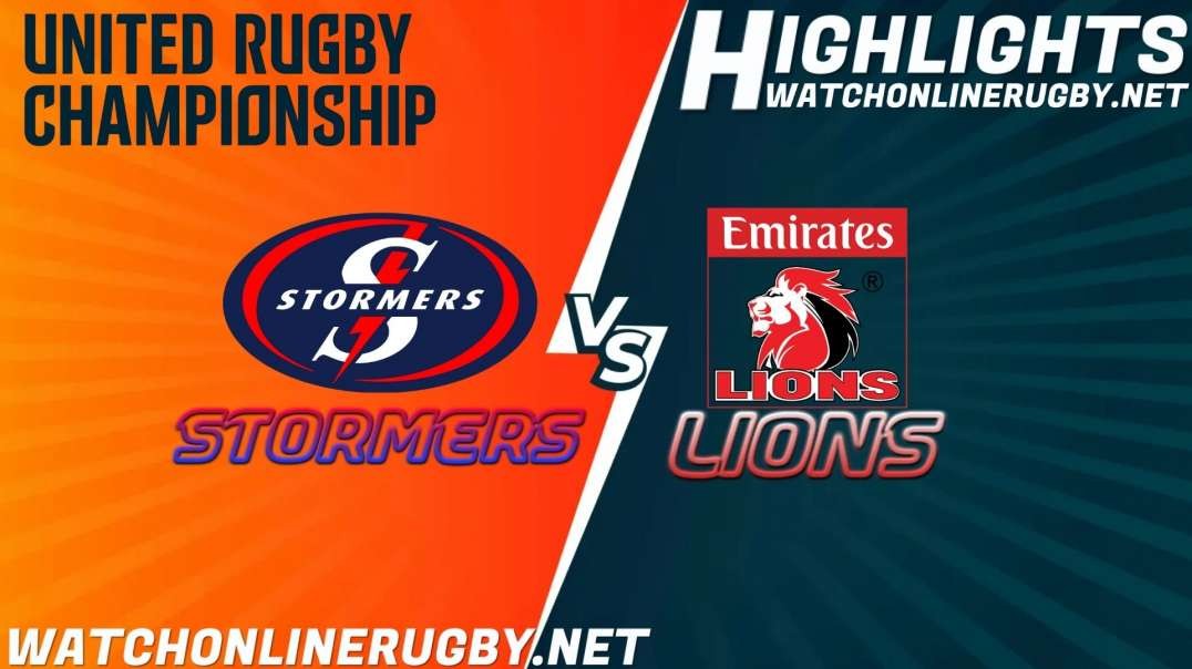 Stormers vs Lions RD 7 Highlights 2021 United Rugby Championship