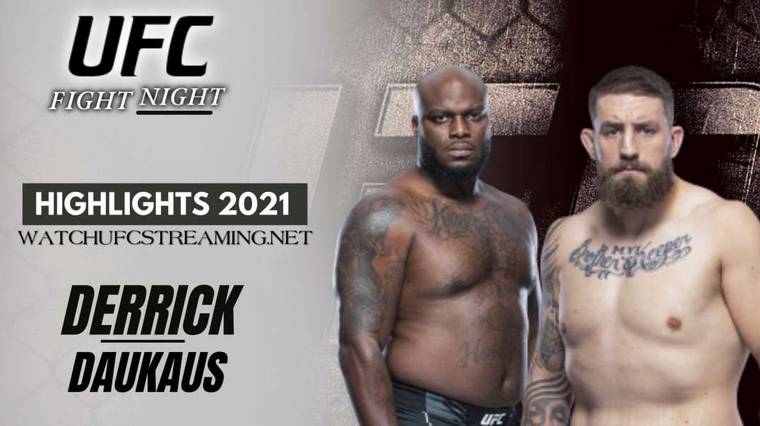 Derrick Lewis vs Chris Daukaus Highlights 2021 | UFC