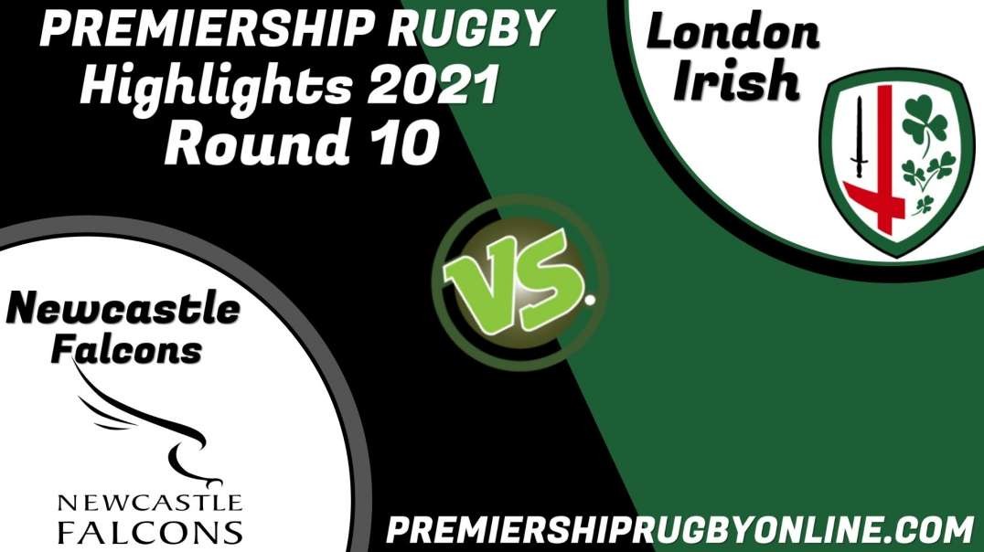 London Irish vs Newcastle Falcons RD 10 Highlights 2021 Premiership Rugby