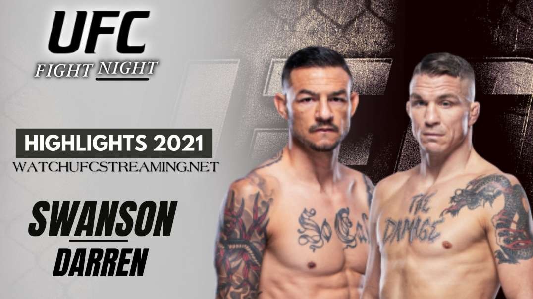 Cub Swanson vs Darren Elkins Highlights 2021 | UFC