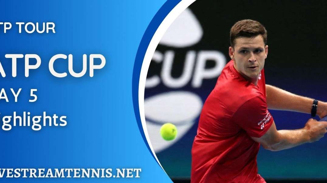 ATP Cup Day 5 Highlights 2022