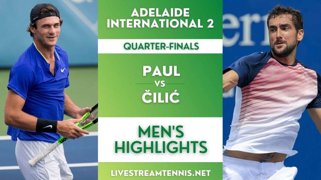 Adelaide 2 ATP Quarter-Final 3 Highlights 2022