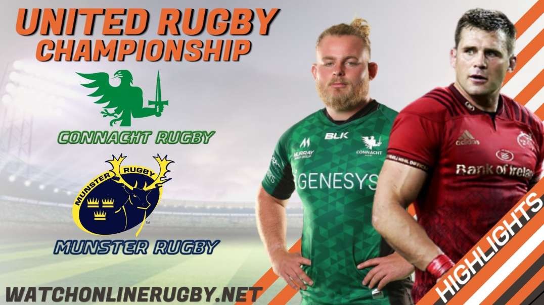 Connacht vs Munster Highlights 2022 United Rugby Championship