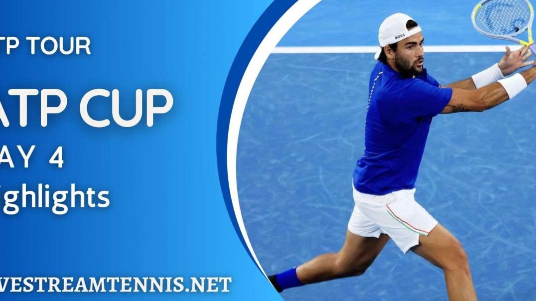 ATP Cup Day 4 Highlights 2022