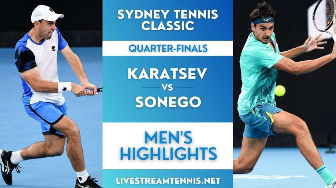 Sydney Classic ATP Quarter-Final 4 Highlights 2022