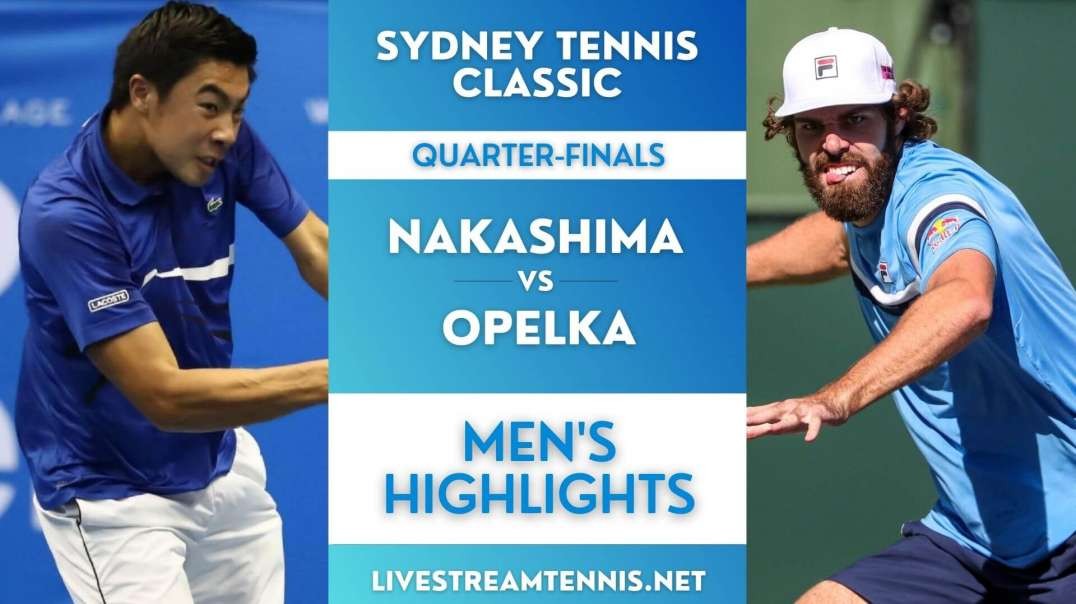 Sydney Classic ATP Quarter-Final 3 Highlights 2022