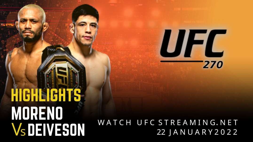 UFC 270 | Moreno vs Deiveson Highlights 2022