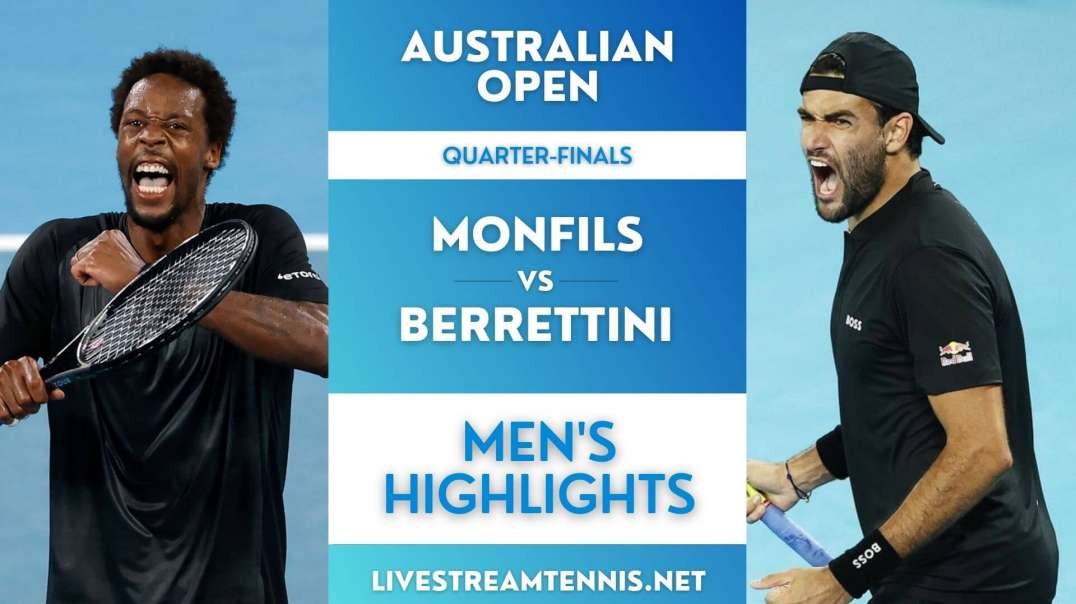 Australian Open ATP Quarterfinal 2 Highlights 2022 | Men Singles