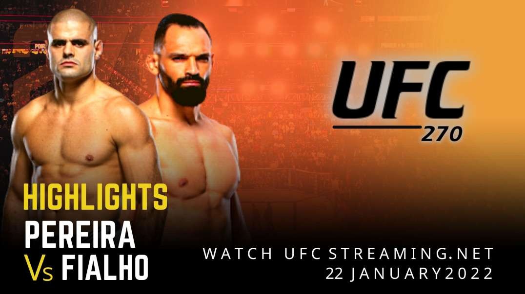 UFC 270 | Pereira vs Fialho Highlights 2022