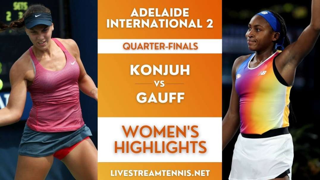 Adelaide 2 WTA Quarter-Final 3 Highlights 2022