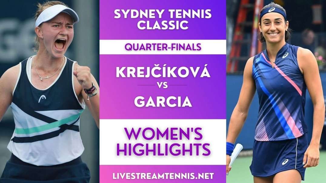 Sydney Classic WTA Quarter-Final 3 Highlights 2022