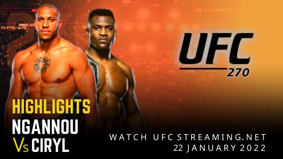 UFC 270 | Ngannou vs Ciryl Highlights 2022