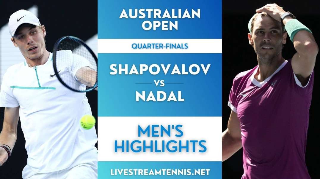 Australian Open ATP Quarterfinal 1 Highlights 2022 | Men Singles