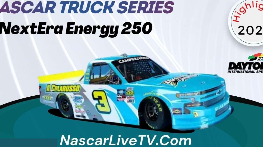 NextEra Energy 250 Highlights NASCAR Truck Series 2022